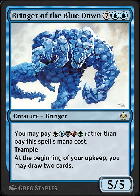 Bringer of the Blue Dawn