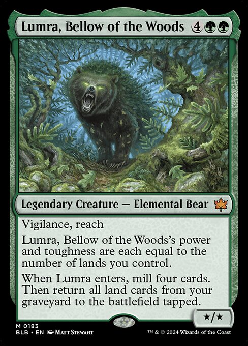 Lumra, Bellow of the Woods