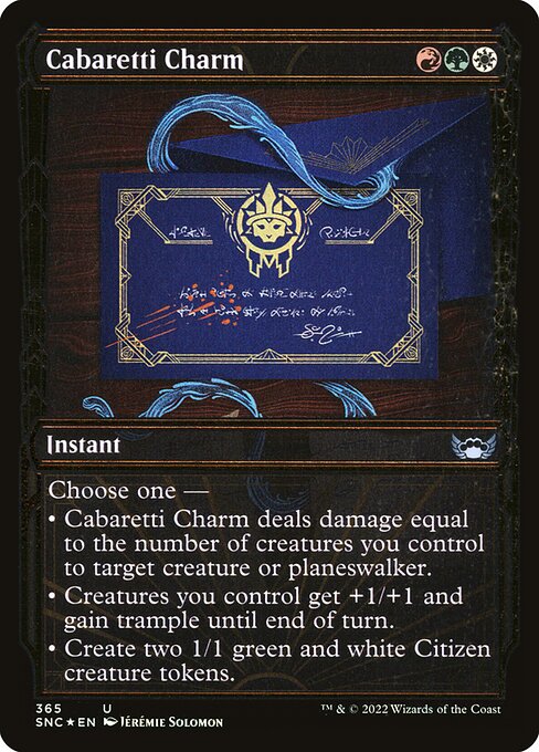 Cabaretti Charm