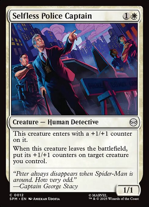 Selfless Police Captain