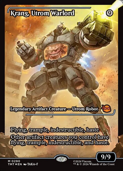 Krang, Utrom Warlord